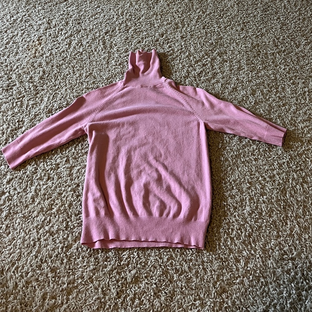 Zara pink turtleneck